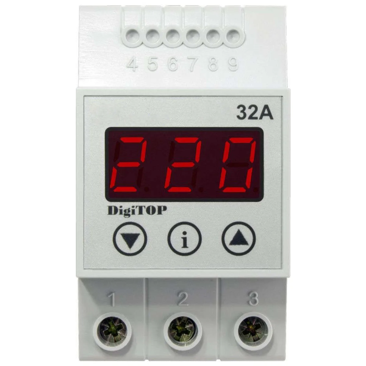 Releu protectie tensiune VP-32A monofazat 230V, sub/supratensiune