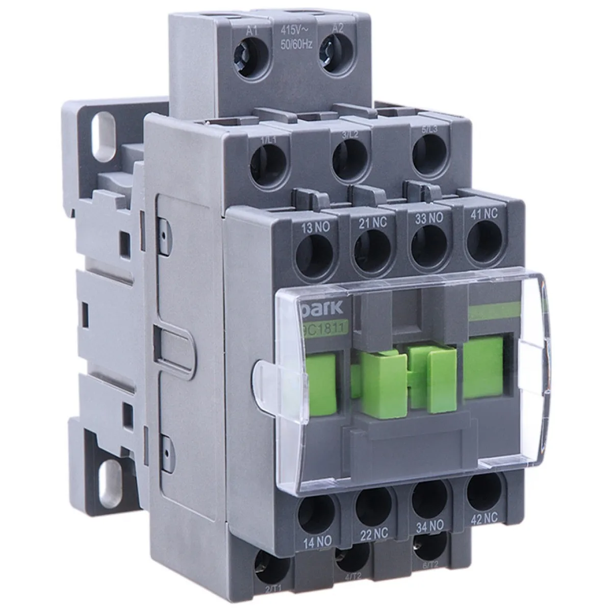 Contactor Ex9C12 12A 3P bobina 230V AC-3 1NO+1NC, Noark