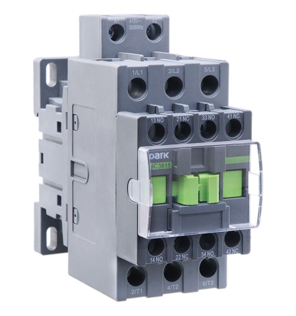 Contactor Industrial 32A 3P 230V AC-3 cu Contacte Auxiliare 1NO+1NC