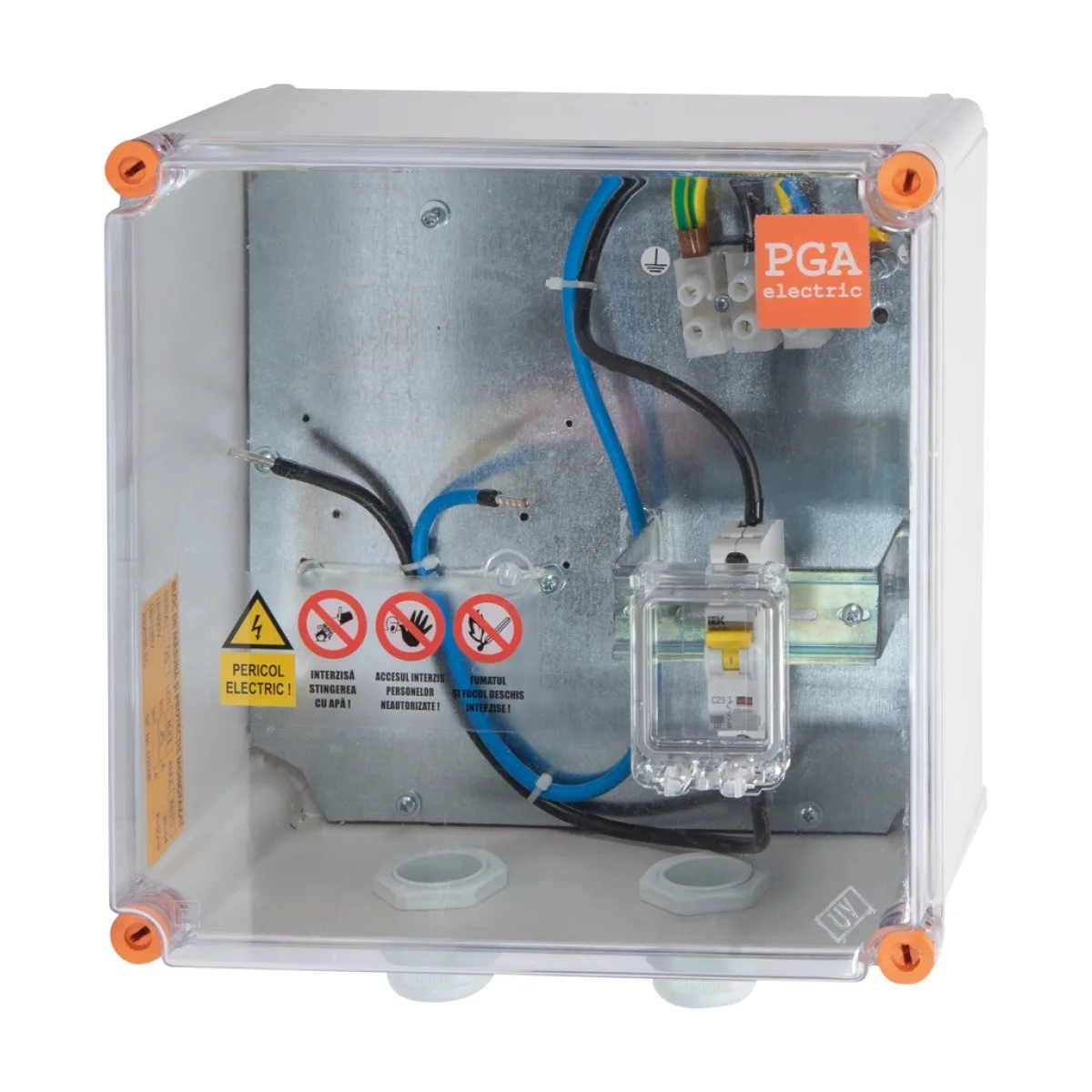Bloc de Masura si Protectie Monofazat BMPM PC 25A, montaj panou