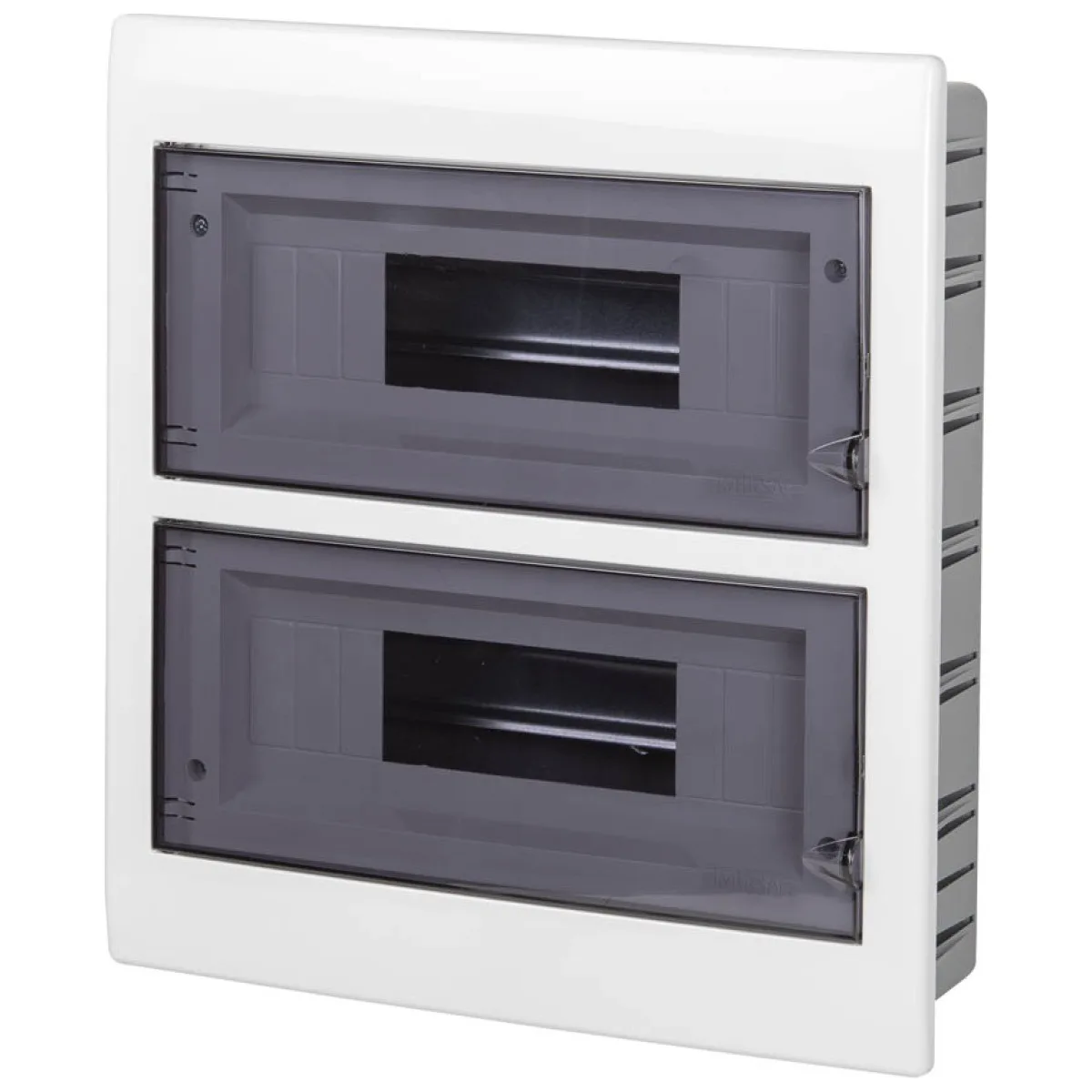 Tablou Electric Distributie 24 Module IP40, Plastic, Usa Transparenta