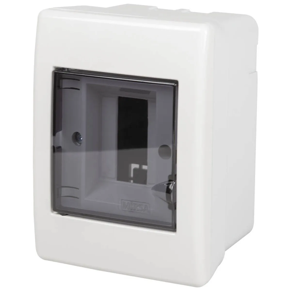 Tablou Electric 2 Module IP40, Plastic, Montaj Aparent pe Sina DIN