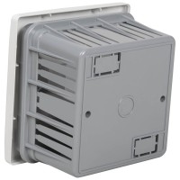 Tablou electric 4 module IP40, plastic, montaj aparent, usa transparenta - detaliu