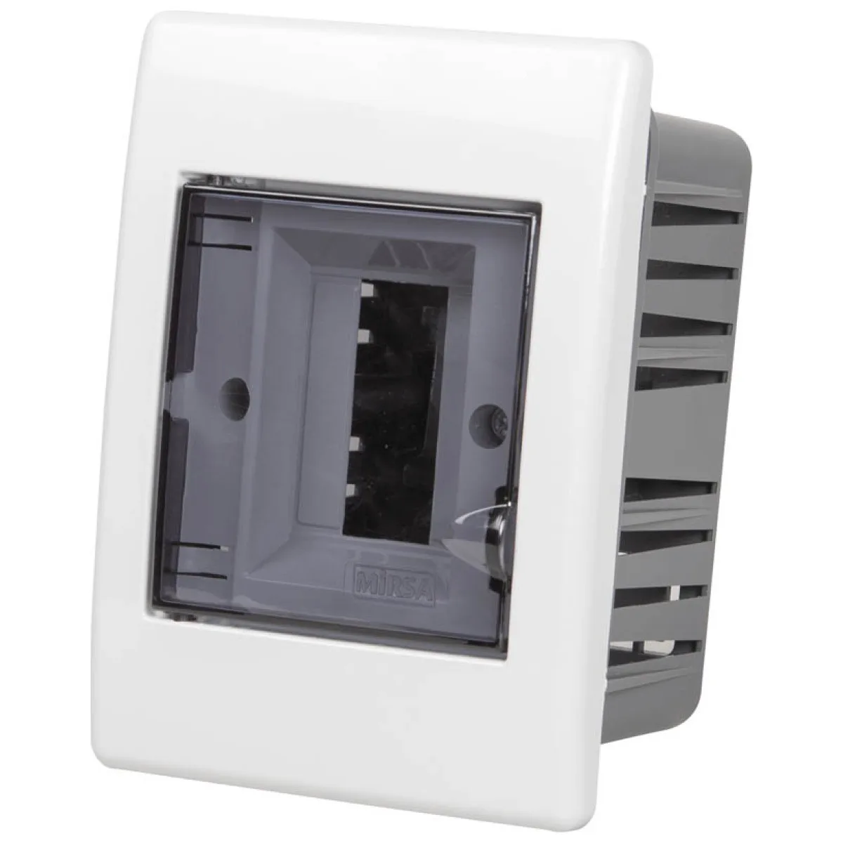 Tablou Sigurante 2 Module IP40 Plastic, Usa Transparenta, Aparent