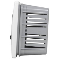 Tablou electric 6 module IP40 plastic, montaj aparent cu usa - vedere laterala