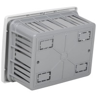 Tablou electric 6 module IP40 plastic, montaj aparent cu usa - detaliu
