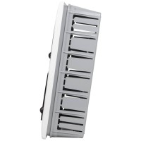 Tablou electric 16 module IP40, plastic, usa transparenta, montaj aparent - vedere laterala