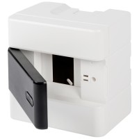 Tablou electric 4 module plastic IP40, montaj aparent, sina DIN - detaliu