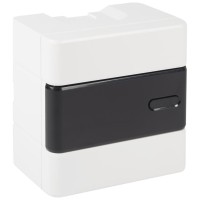 Tablou electric 4 module plastic IP40, montaj aparent, sina DIN - ambalaj