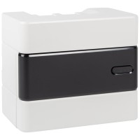 Tablou electric 6 module IP40 plastic, montaj aparent, sina DIN - ambalaj
