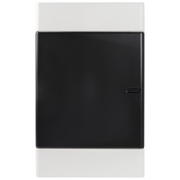 Tablou electric plastic 36 module IP40, montaj aparent, usa transparenta