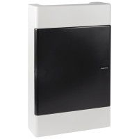 Tablou electric plastic 36 module IP40, montaj aparent, usa transparenta - ambalaj