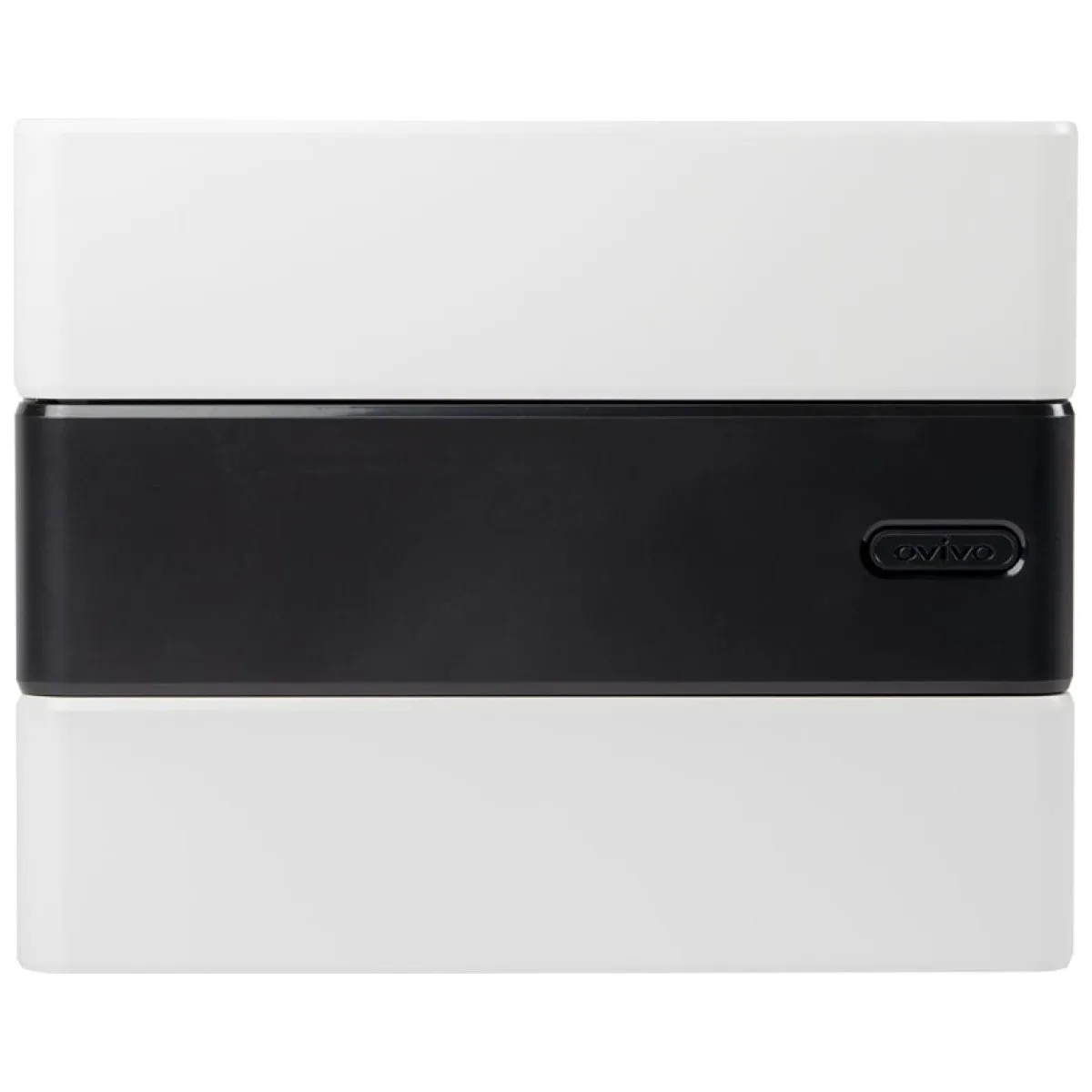 Tablou electric 12 module IP40 incastrat, usa transparenta, plastic