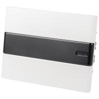 Tablou electric 12 module IP40 incastrat, usa transparenta, plastic - ambalaj