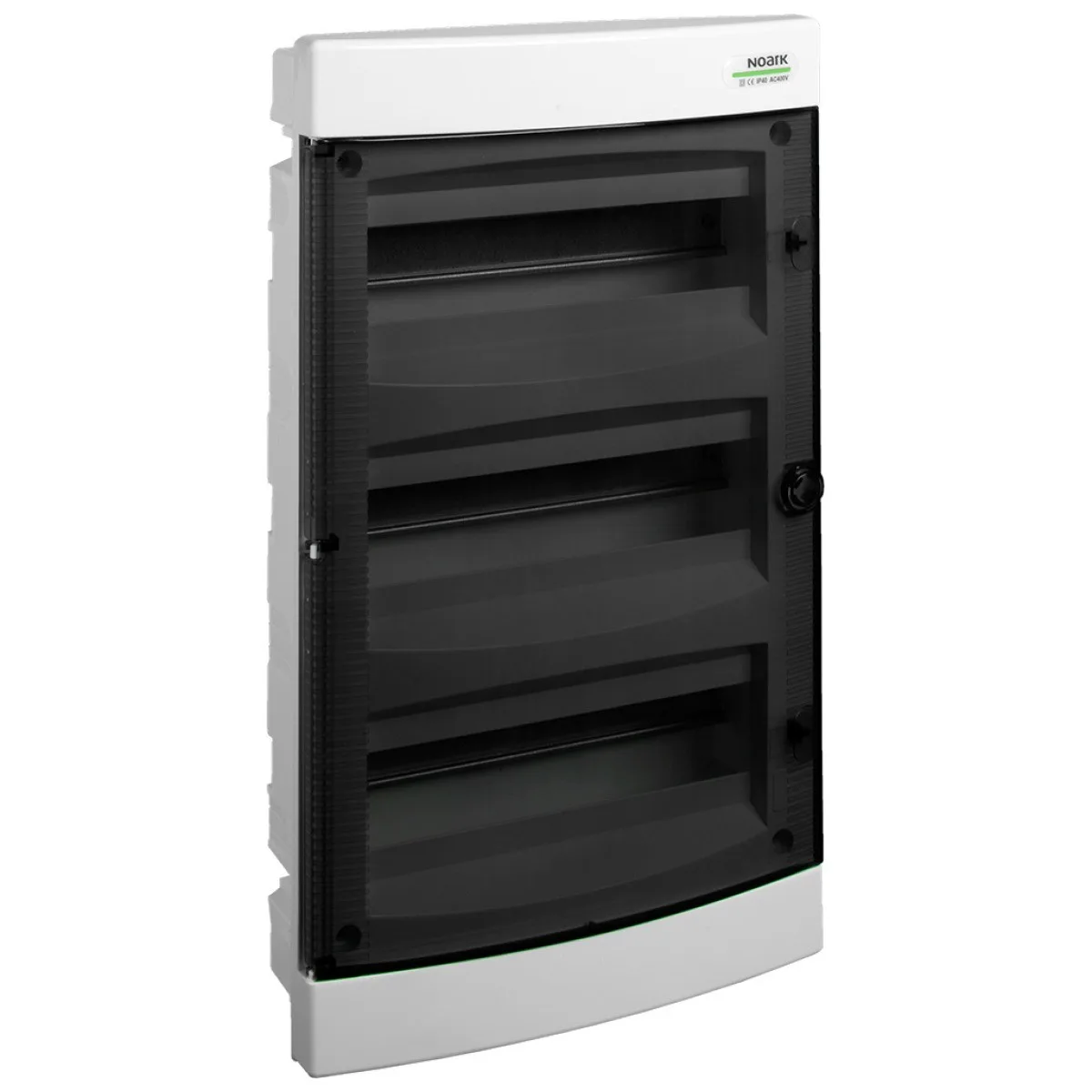 Tablou electric incastrat 54 module 3 randuri IP40, usa transparenta, gama PNF