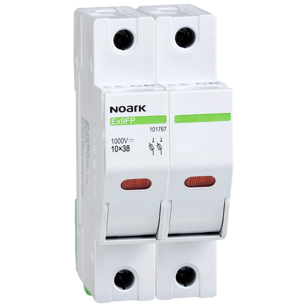 Siguranta de separare Ex9FP 2P 30A 1000VDC pentru fotovoltaice Noark