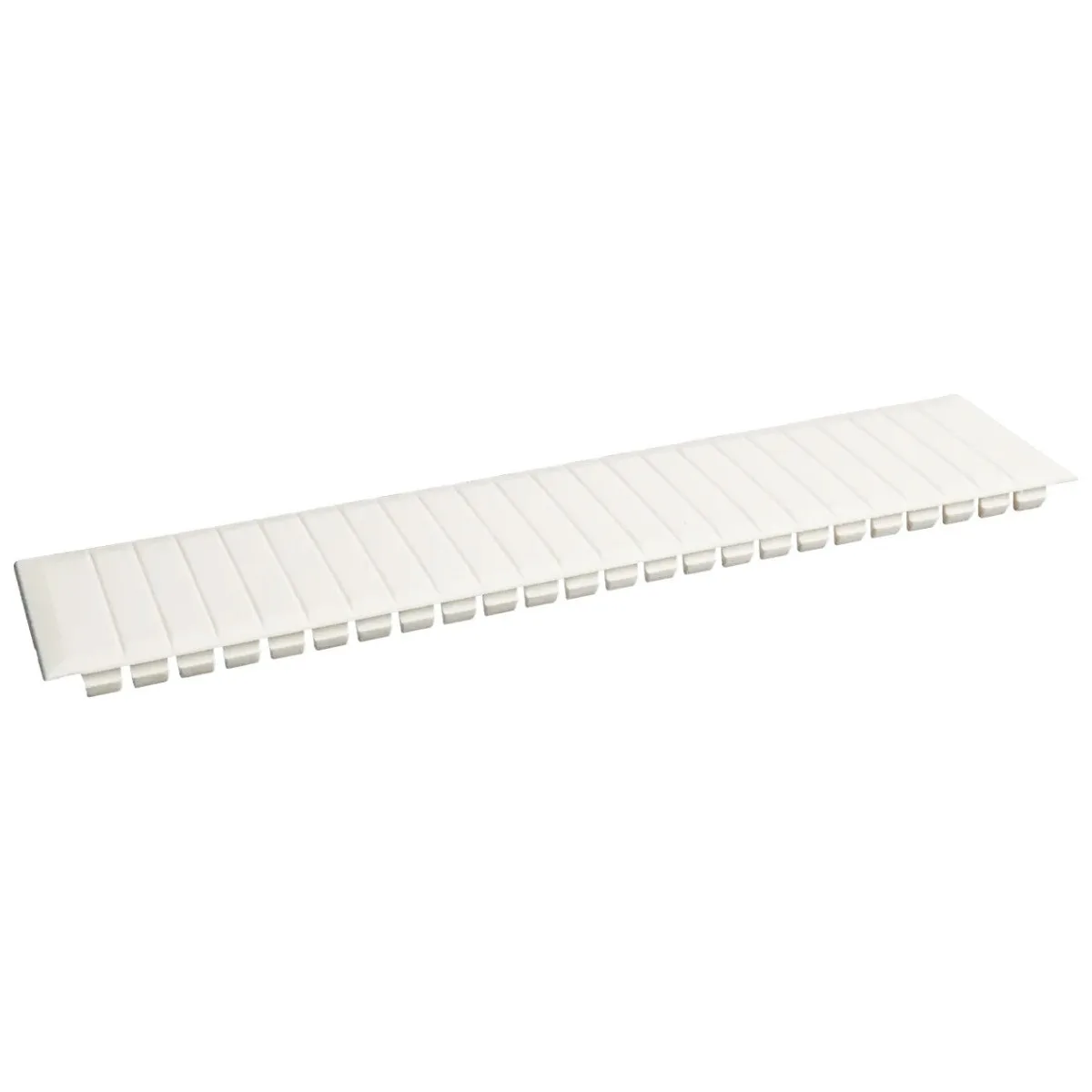 Obturator tablou electric 12 module, banda oarba plastic sina DIN