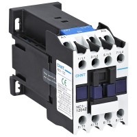 Contactor 12A 3P 230V AC bobina, 1 contact NO, Chint - ambalaj