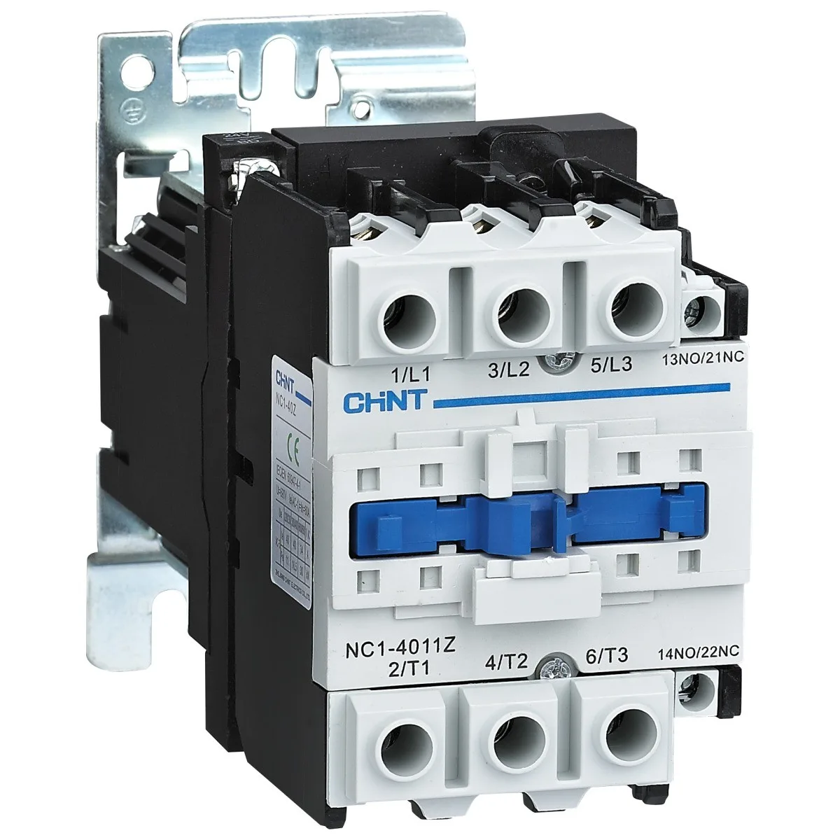 Contactor 40A 3P 230V AC, 1NC+1NO, comanda bobina, Chint