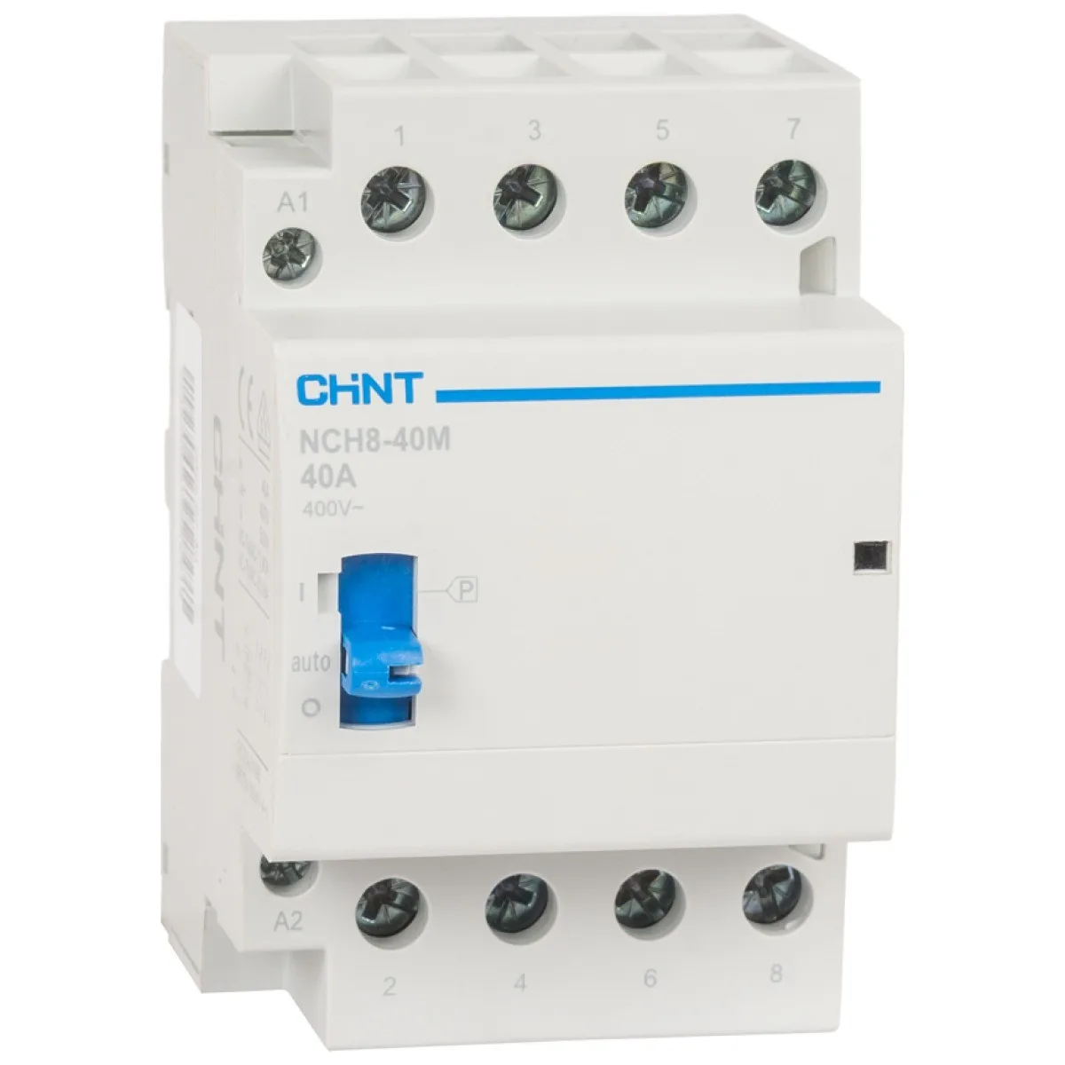 Contactor modular 40A 4NO, bobina 220/240V, 4 poli Chint