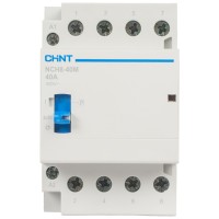Contactor modular 40A 4NO, bobina 220/240V, 4 poli Chint - detaliu