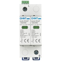 Descarcator supratensiuni 2P 20kA 275V AC Clasa 2 (Tip 2) Chint - vedere laterala