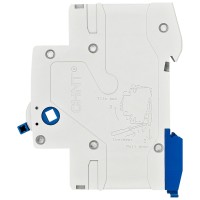 Separator de sarcina 32A 4P Chint, intrerupator-separator pe sina DIN - vedere laterala