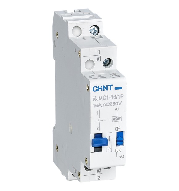 Releu de impuls 16A 1P 230V AC, telerupator pe sina DIN, Chint