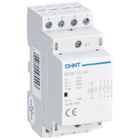 Contactor modular 25A 4P 4NO, bobina 220/240V, Chint