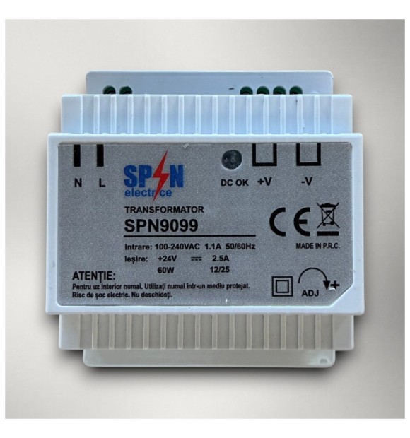 Transformator banda LED 230V-24V 60W 2.5A IP20
