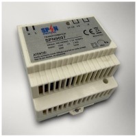 Transformator banda LED 230V-24V 30W 1.25A IP20 - vedere laterala