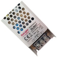 Sursa banda LED 24V 300W 12.5A IP20 - Driver alimentare tensiune constanta - vedere laterala