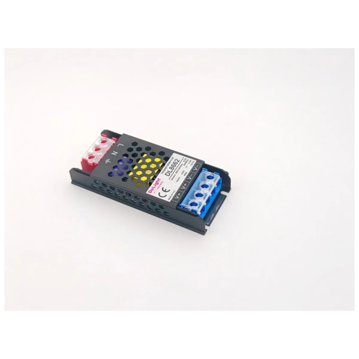 Sursa banda LED 24V 60W 2.5A IP20 DELIGHT, profil slim