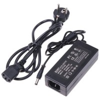 Stecher alimentare banda LED 12V, 60W, 5A, IP20 - sursa cu mufa