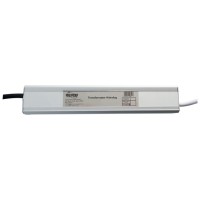 Sursa banda LED 200W 12V 16.5A IP67 etansa pentru exterior - vedere laterala