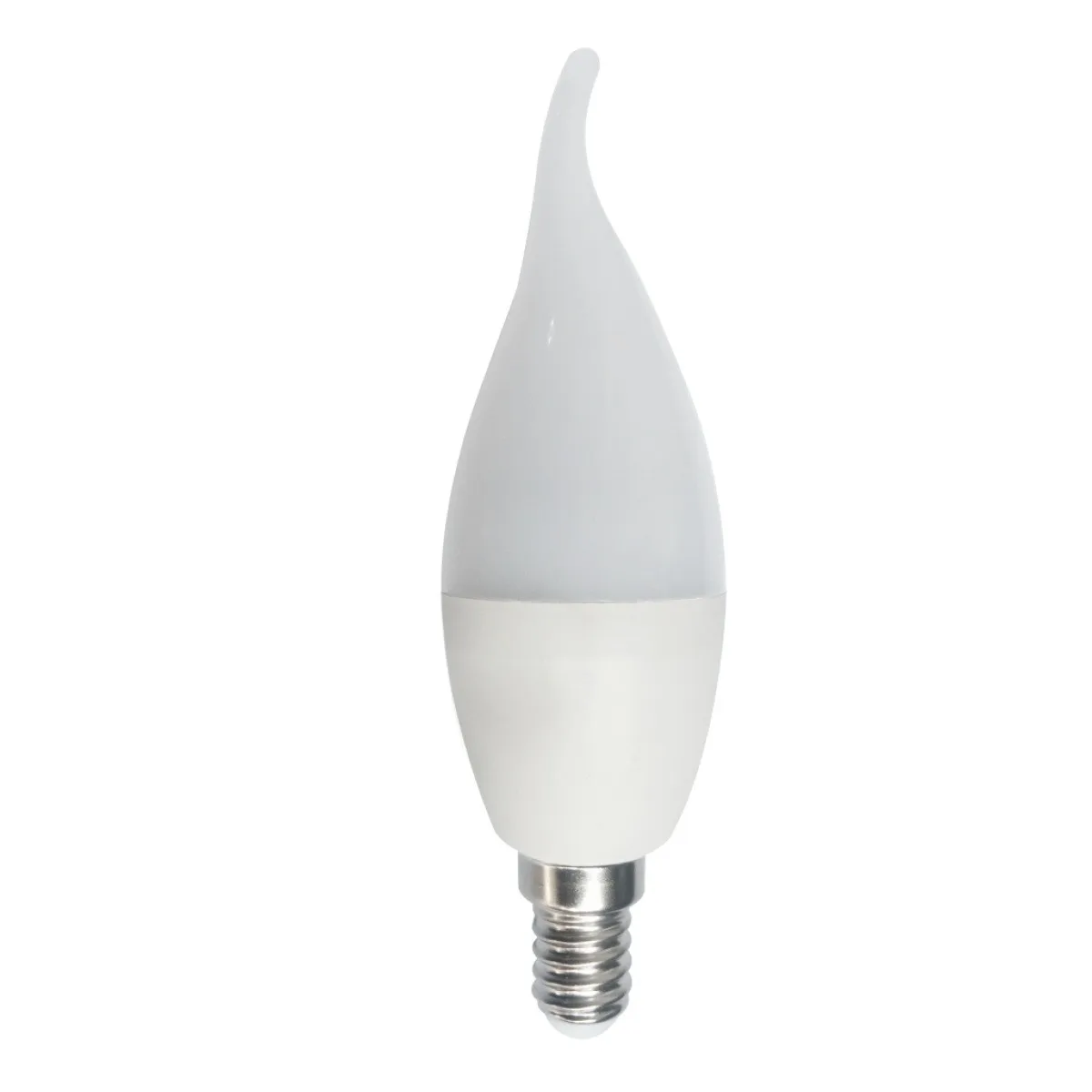 Bec LED lumanare flama C35 E14, 7W 60W, 2700K, 750lm, lumina calda