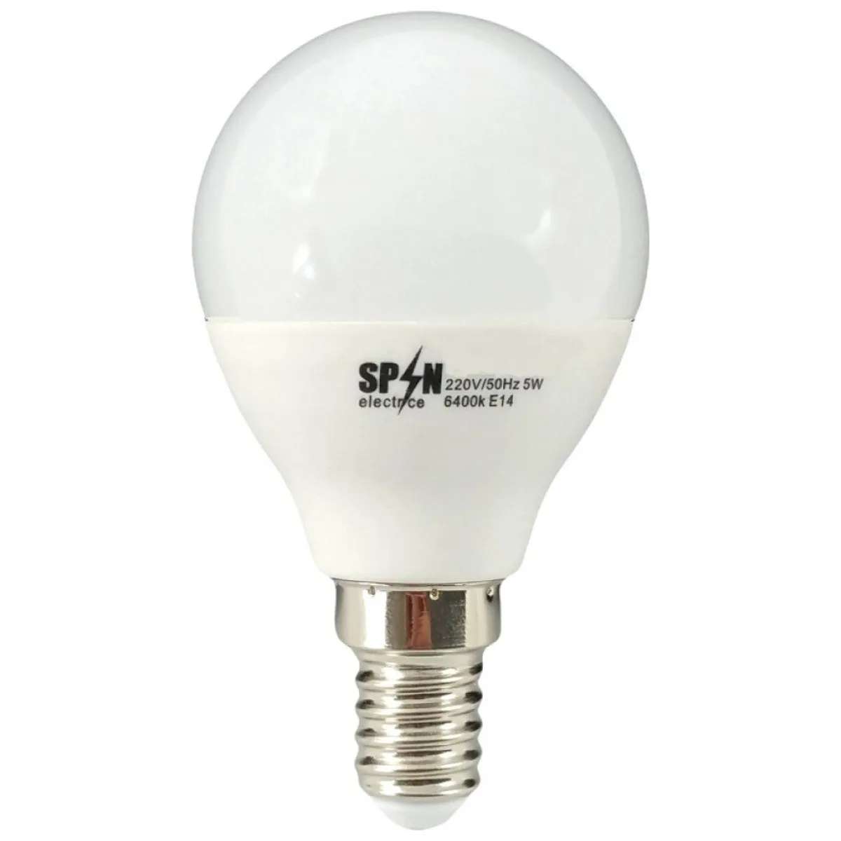 Bec LED E14 glob G45, 3W 25W, 6400K lumina rece, 260lm