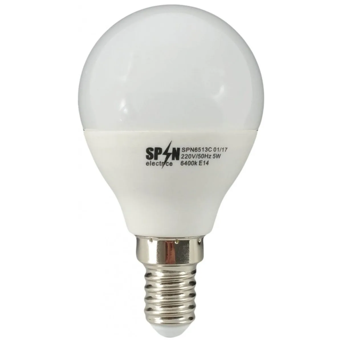 Bec LED glob G45 E14, 5W 45W, 6400K lumina rece, 450lm