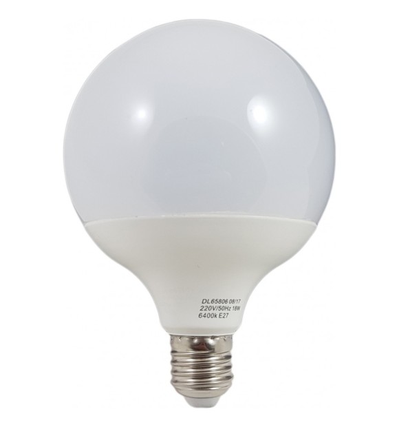 Bec LED E27 G120, 18W 120W, 6400K lumina rece, 1440lm, IP20