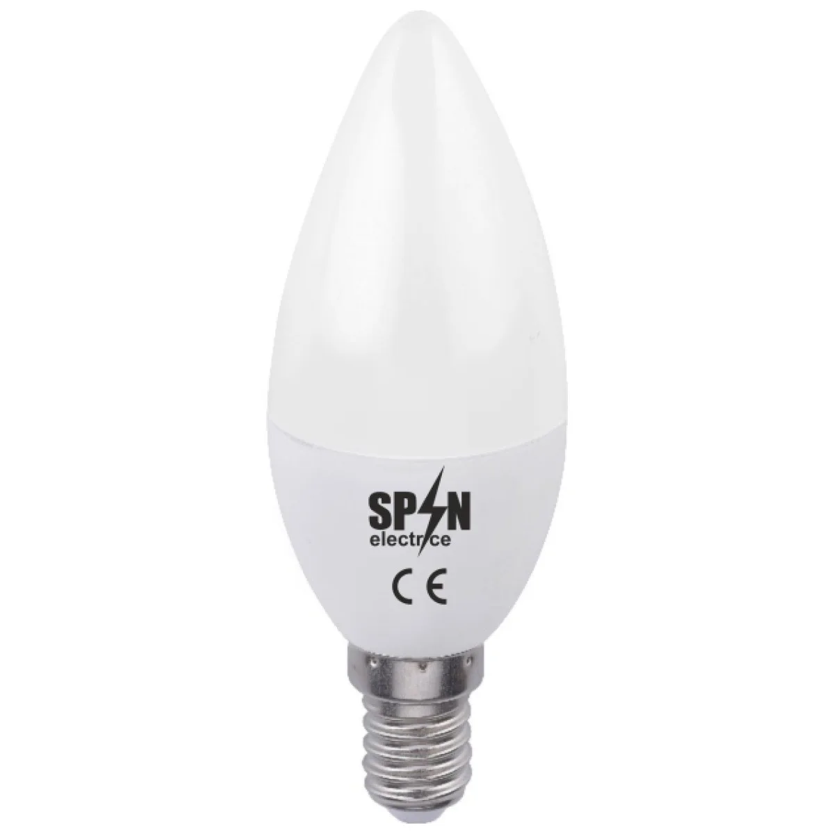 Bec LED lumanare C35 E27, 5W 45W, 6400K lumina rece, 450lm