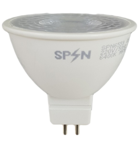 Bec LED MR16 3W 25W, 220V, 2700K lumina calda, 240lm, spot R50