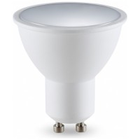 Bec LED MR16 dimabil 6W 60W, 6400K lumina rece, 500Lm, IP20 - vedere laterala