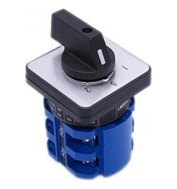 Comutator cu came rotativ 32A 1P, 1-0-2, 230/440V, panou tablou