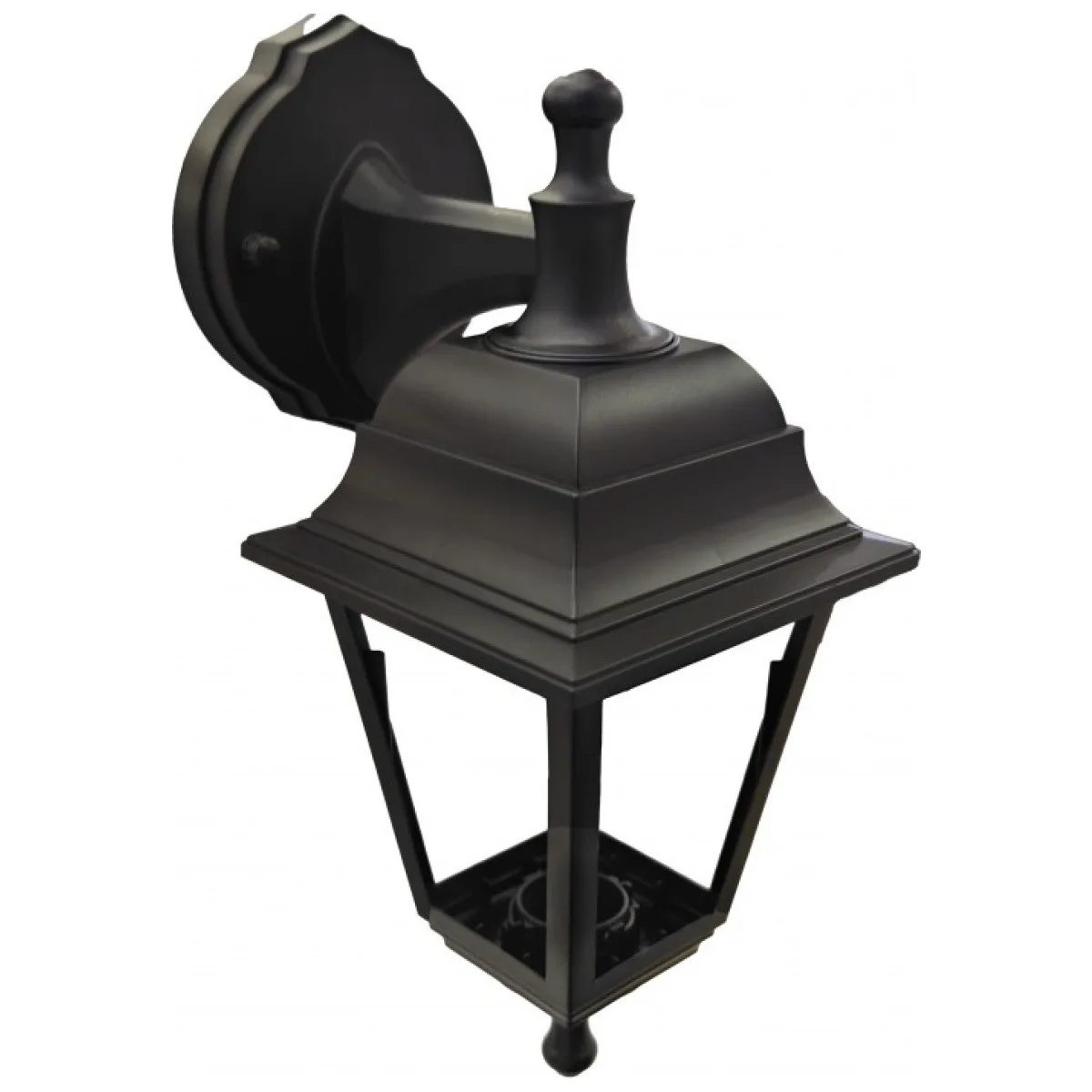 Felinar perete exterior negru 40W IP44, 350x205mm, montaj pe perete
