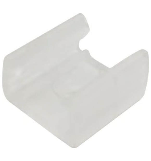 Clema montaj banda LED COB PCB 8mm, fixare IP67 cu surub