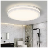 Plafoniera LED IP65 40W, 3600lm, 3CCT, 300x55mm, Alba - ambalaj
