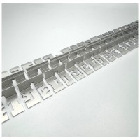 Profil Aluminiu Flexibil Rigips 3m Colt Exterior 54.8x15.2mm - vedere laterala