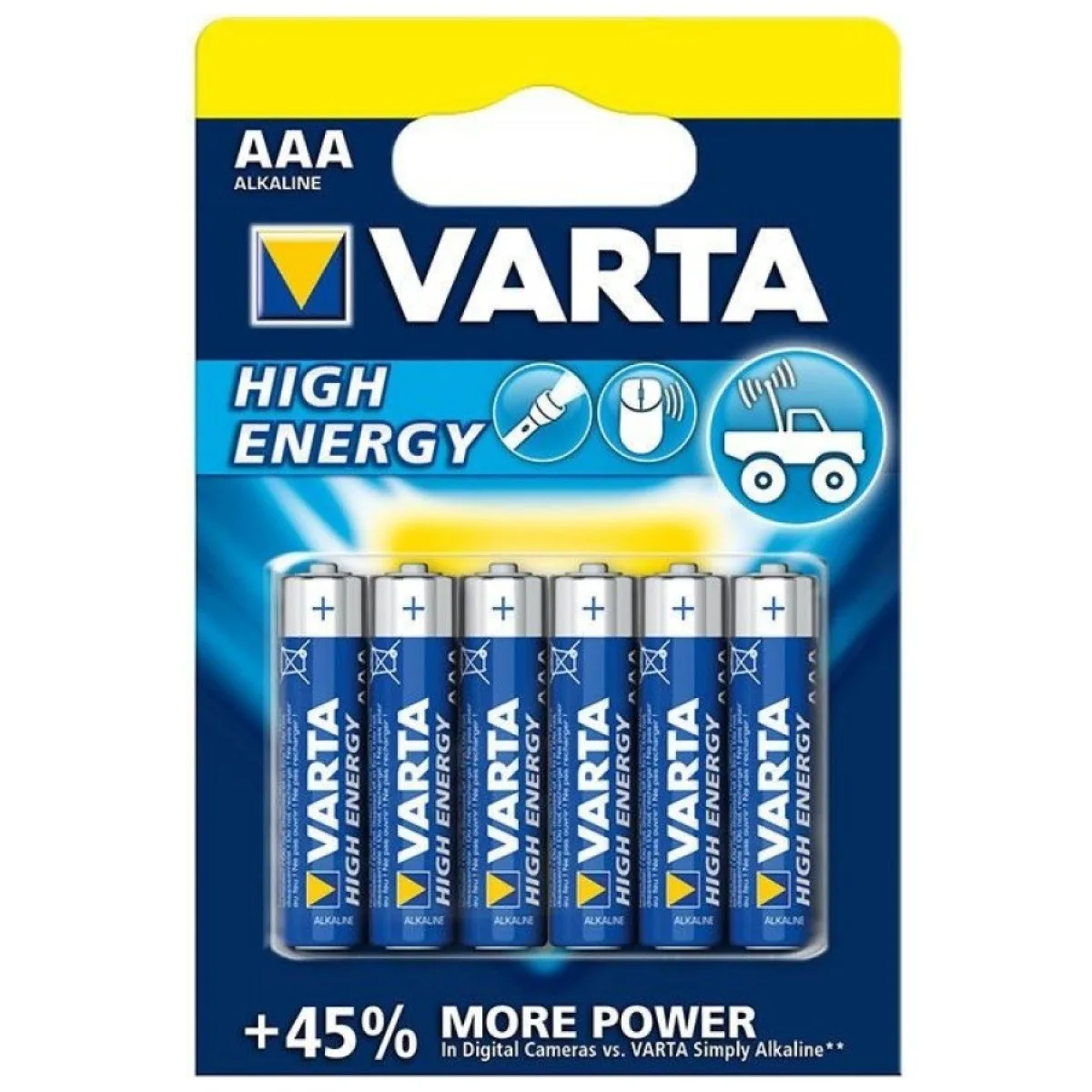 Baterie alcalina AA R6 1.5V Longlife Power, autonomie ridicata