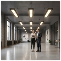 Corp Iluminat Industrial Liniar LED 100W 6500K IP65 Aluminiu