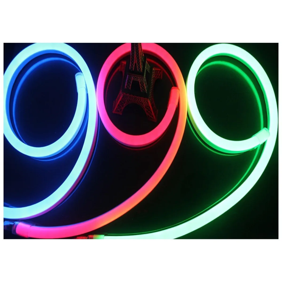 Neon Flex RGB 10W/m 12V, 60 LED/m SMD 5050, 14x23mm IP65